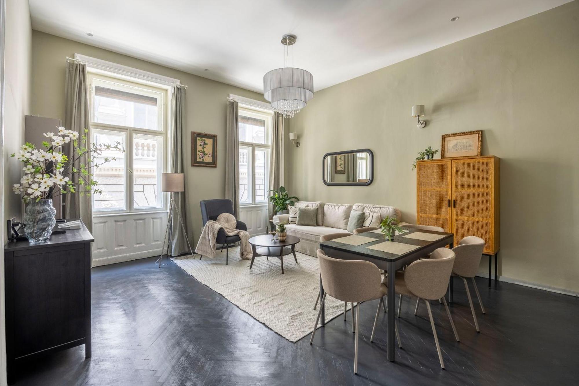 Charming Art Deco Style Apartment In The Heart Of Budapest Extérieur photo